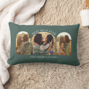 緑エレガントの数々のア最高のチャム ランバークッション