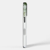 緑エレガントの文字 Case-Mate iPhoneケース (裏面 / 右)