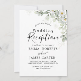 緑エレガントの結婚披露宴招待状 招待状