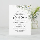 緑エレガントの結婚披露宴招待状 招待状 (スタンド正面)