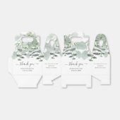 緑エレガントの結婚披露宴 フェイバーボックス (折り畳みなし)