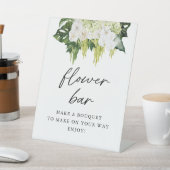 緑エレガントの花バー 台座サイン (インサイチュ)