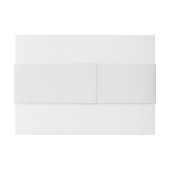 緑エレガントの野結婚花 招待状ベリーバンド (裏面例)