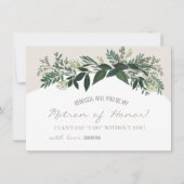 緑エレガントは僕の名誉心だ カード (正面)