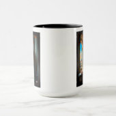 緑エレガントドレスのルネッサンス女性 マグカップ (中央)