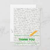 緑エレガントフローラ 出欠カード (正面/裏面)