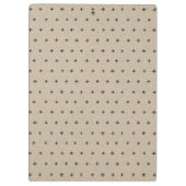 緑エレガントモダンの葉の多い熱帯の葉シダ クリップボード (裏面)