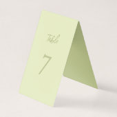 緑エレガントリース水色パーソナライズされた (裏面)