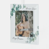 緑エレガント園 ガラスオーナメント (正面左)