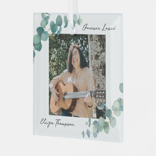 緑エレガント園 ガラスオーナメント (正面左)