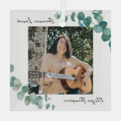 緑エレガント園 ガラスオーナメント (裏面)