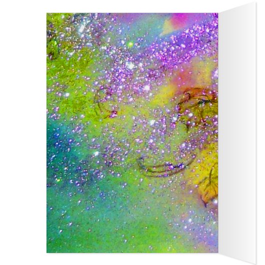 緑エレガント孔雀、宝石の石及び弓誕生日 (内側 (左))