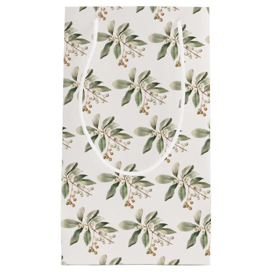 緑エレガント抱き枕 スモールペーパーバッグ (正面)