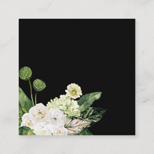 緑エレガント植物広場エンクロージャカード エンクロージャーカード (裏面)