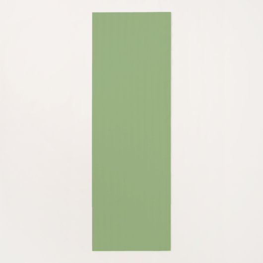 緑エレガント植物性の熱帯葉型パターン ヨガマット (裏面)