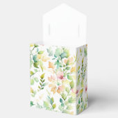 緑エレガント植物水彩野草 フェイバーボックス (オープン)