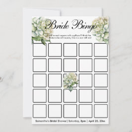 緑エレガント植物水彩野草 招待状