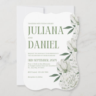 緑エレガント白の植物学