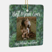 緑エレガント石英大理石花崗岩パターン セラミックオーナメント (右)