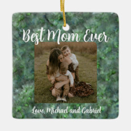 緑エレガント石英大理石花崗岩パターン セラミックオーナメント