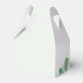 緑エレガント色お願い箱 フェイバーボックス (裏面サイド)