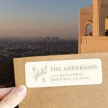 緑エレガント色のフローラのロ結婚ゴモノグラム