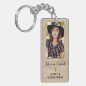 緑エレガント色の正教会の葬儀 キーホルダー (正面左)