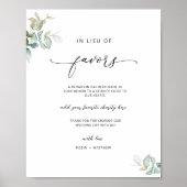 緑エレガント色の看板の代わりに脚本 ポスター (正面)