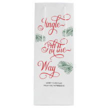 緑エレガント色の赤い書道クリスマス