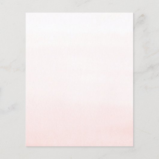 緑エレガント色ピンクフローラデート夜アイディア (裏面)