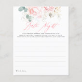 緑エレガント色ピンクフローラデート夜アイディア (正面)