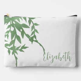 緑エレガント色 アクセサリーポーチ