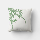 緑エレガント色 クッション (正面)