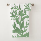 緑エレガント色 バスタオルセット (インサイチュ)