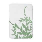 緑エレガント色 バスマット (正面縦)