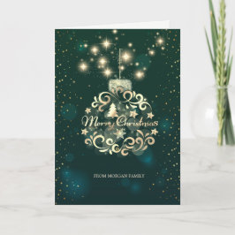 緑エレガント、フェイク金ゴールド シーズンカード