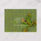 緑カエルの名刺 名刺 (裏面)