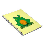 緑カエル ノートブック (右側)