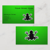 緑カエル 名刺 (正面/裏面)