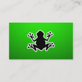 緑カエル 名刺 (裏面)