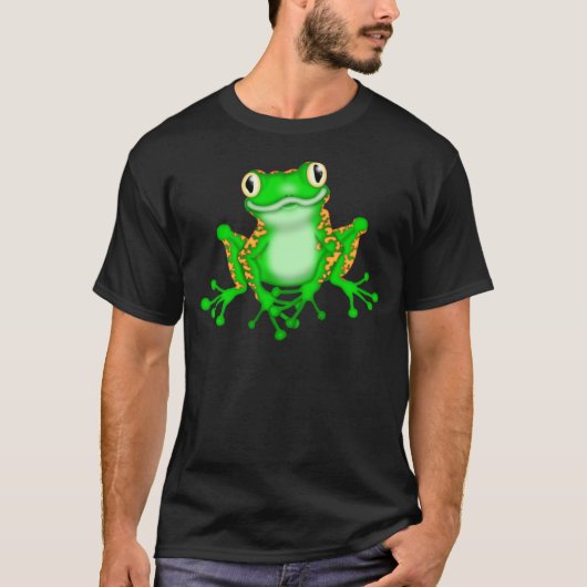 緑カエル Tシャツ (正面)