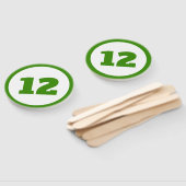 緑カスタム数 ハンドファン (組立なし)