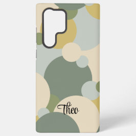 緑カスタム黄分子サムスンフォンケース SAMSUNG GALAXY S22 ULTRAケース