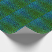 緑カッコいい素晴らし  ラッピングペーパー (角)