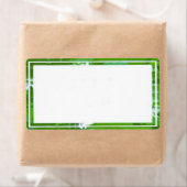 緑カラフルのラ縁どベル ラベル (インサイチュ)