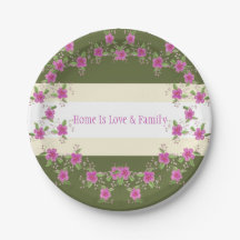 緑クリーム白とピンク