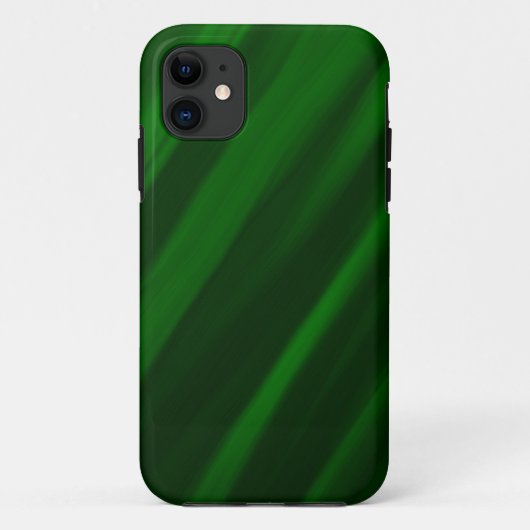 緑クールの絵画グラフストライプィー Case-Mate iPhoneケース (裏面)