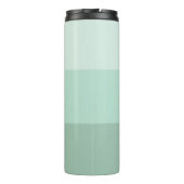 緑グラデーションストライプの タンブラー (裏面)