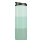緑グラデーションストライプの タンブラー (回転右)