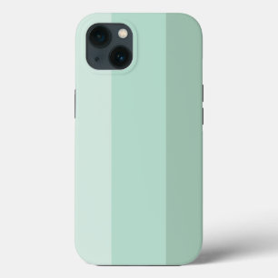 緑グラデーションストライプの iPhone 13ケース